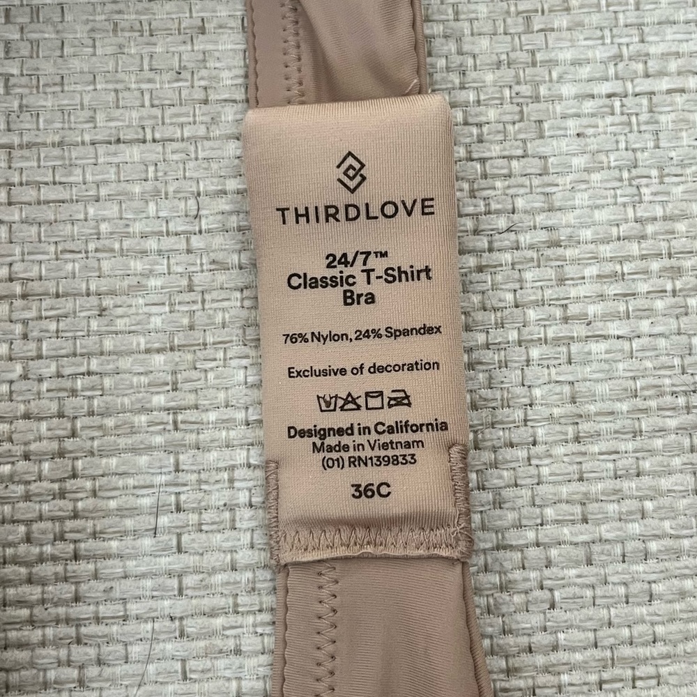 ThirdLove 24/7 Classic T-Shirt Bra 36C